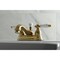 Kingston Brass KS3607PL 4" Centerset Bathroom Faucet, Brushed Brass KS3607PL - alternate 4
